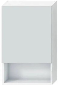 Zrkadlová skrinka Jika Lyra plus 80x50 cm lamino biela H4532310383041, 1 ks