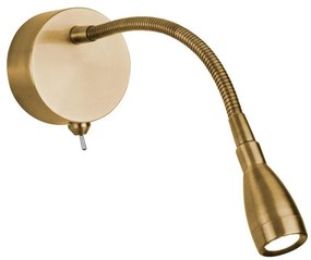 Searchlight 9917SB - LED Nástenné bodové svietidlo FLEXY LED/0,8W/230V