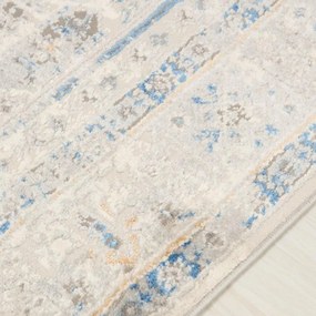 Kusový koberec Idaho krémovo modrý 140x200cm