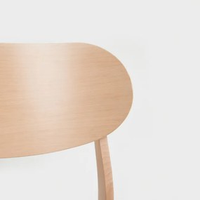 Jedálenská stolička NERGU prírodná 711886