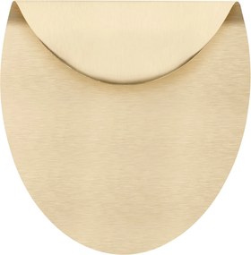 Toolight Toolight, LED nástenné svietidlo 3W, 4000K, 4000lm, APP1431-W, zlatá matná, OSW-07986