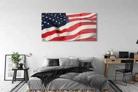 Obraz plexi Vlajky spojených štátov 140x70 cm