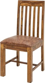 Jedálenský set - stôl z masívu Timber 200cm + 4 stoličky Timber sheesham