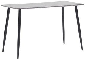 Jedálenský stôl, sivý 120x60x75 cm, MDF