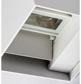 Rabalux 7397 - Vonkajšie nástenné svietidlo SOLIN 1xG9/42W/230V IP54 biela