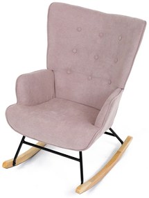 Hojdacie kreslo PINK2, ružová