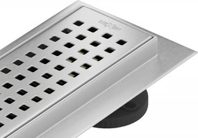 Mexen Flat M08 lineárny odtok 50 cm inox - 1025050-15