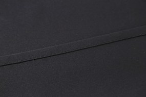 Čierny záves OXFORD 140x250 cm Zavesenie: Kovové krúžky