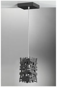 ONLI - Luster na lanku FORESTA 1xE27/15W/230V čierna