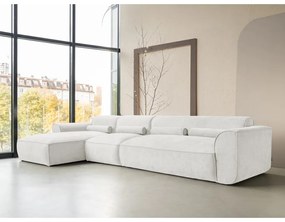 Biela rohová pohovka (ľavý roh) Flex Felix – Miuform