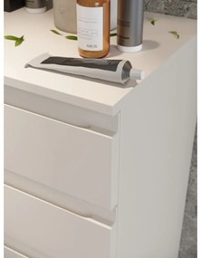 Krémová vysoká kúpeľňová skrinka 60x97 cm Salinas – Germania