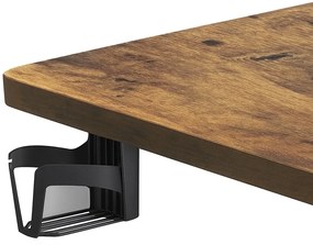 Herný stôl BR04 LOFT s čiernym rámom 140 cm