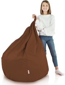 Sedací vak SAKO hnedý OUTDOOR