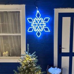 DECOLED LED svetlo XI, závesné, priemer 89 cm, ľadovo biele