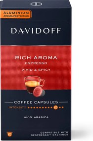DAVIDOFF CAFÉ Rich Aroma Espresso - 10 kapsúl