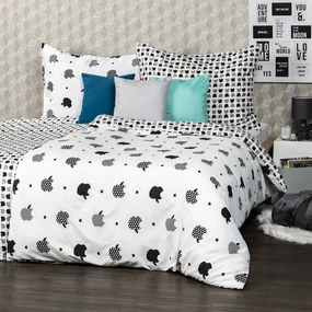 4Home obliečky Appletime micro , 220 x 200 cm, 2 ks 70 x 90 cm