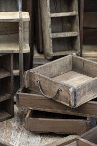 Ib Laursen Box z recyklovaného dreva Grasp Unique