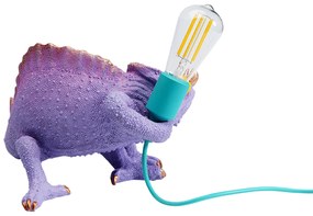 Chameleon stolová lampa fialová
