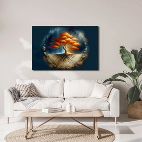 Obraz strom života v kruhu