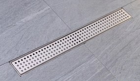 Gelco Gelco, MANUS QUADRO nerezový sprchový kanálik s roštom, 850x130x55 mm, GMQ34