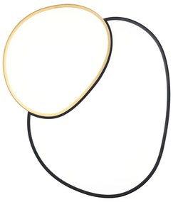 Čierna/v zlatej farbe Rise – Trio