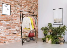 Vešiakový stojan XAVIER čierny