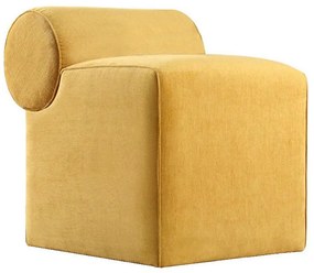 Taburet TIKI 47x45 cm žltý