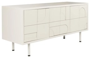 Svetlosivá komoda 55x120x40 cm Funk – White Label