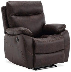 TV a relaxačné kreslo TV-4094 COF3 s elektrickým ovládaním, coffee látka, 1 motor 240V