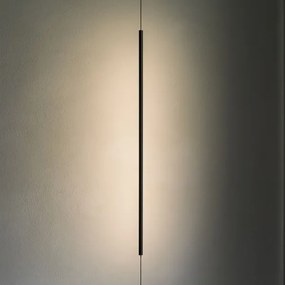 Ideal Lux - LED Stojacia lampa FILO LED/14W/230V 3000K CRI 90 čierna