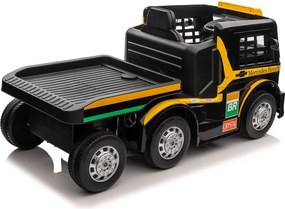 LEAN CARS Autobatéria Mercedes + príves XMX622B LCD Yellow