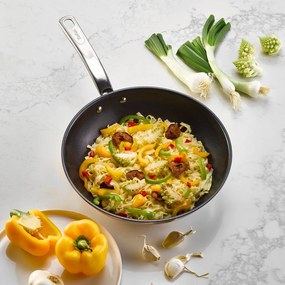 Wok antikoro panvica s nepriľnavým povrchom ø 28 cm Intuition B8171944 – Tefal