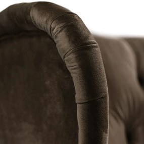 KRESLO UŠIAK BRUNO 2 CHESTERFIELD ROYAL VELVET 196