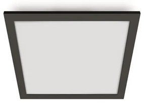 WiZ - LED Stmievateľné stropné svietidlo SUPERSLIM LED/12W/230V čierna Wi-Fi