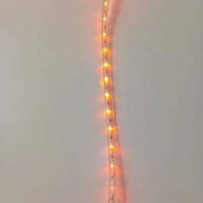 DECOLED Hadica LED 1 m, oranžová, 30 diód, IP44 Easy Fix