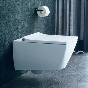 DURAVIT Viu závesné WC Rimless s hlbokým splachovaním, 370 x 570 mm, biela, s povrchom HygieneGlaze, 2511092000