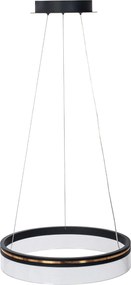 Toolight Toolight, LED závesné svietidlo 40cm APP1191-CP, čierna-zlatá, OSW-40022