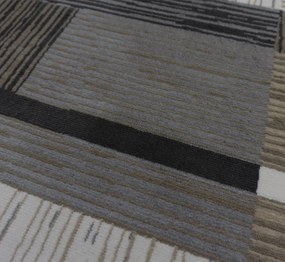Koberec Lotus 9303 BEIGE – béžový vzorovaný obdĺžnikový koberec Rozmer: 50x80 cm