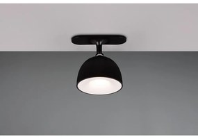 Stmievateľná čierna LED stolová lampa s klipom (výška 41 cm) Maxima – Trio