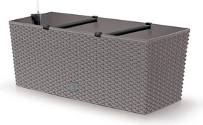 Truhlík RATAN CASE mocca