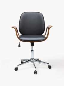 Výškovo nastaviteľná kancelárska stolička z umelej kože Patron