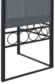 Záhradný altánok BestBerg BBGG-40 / 300 x 400 x 260 cm / šedá