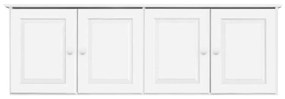 IDEA nábytok Nadstavec 4-dverový 8853B biely lak