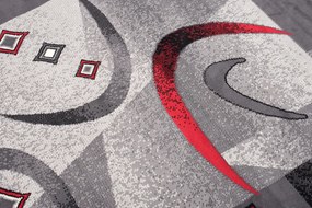 TA Koberec 4596A TMAVO SIVÁ LACNÁ PP CRM Rozmer: 60x100 cm