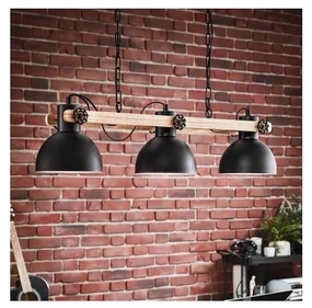 Eglo 43992 - Luster na reťazi LUBENHAM 3xE27/28W/230V EG43992