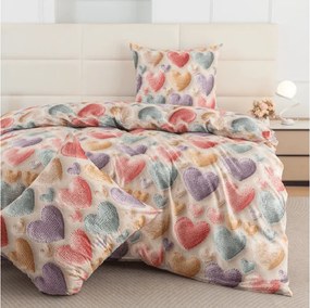 Obliečky z mikrovlákna LOVISO farebné Rozmer obliečky: 70 x 80 cm | 140 x 200 cm