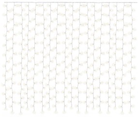 Tutumi Tutumi, LED záves 300 diód 3x3m GL2001, teplé biele svetlo, CHR-00316