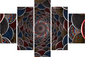 Obraz - Vír (150x105 cm)