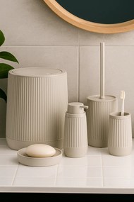 Sada kúpeľňových doplnkov Avenis, béžová