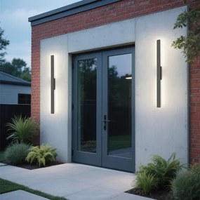 Brilagi - LED vonkajšie nástenné svietidlo LUNA LED/24W/230V 4000K IP65 antracit